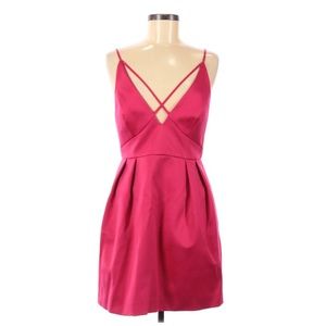 TOPSHOP Pink Cocktail Dress Size 8